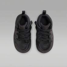 Nike 童鞋Air Jordan小童耐磨透氣休閒運動鞋 - 黑色 - 查看 4