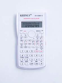 Calculadora científica de una pieza para estudiantes, función contable, electrónica, para finanzas, exámenes universitarios, exámenes de posgrado, útiles escolares, de vuelta a la escuela - Rosa - Ver 8