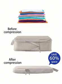 4 PIEZAS Cubos de embalaje de compresión para organizadores de viaje, organizadores de embalaje de viaje, cubos de equipaje para empacar ultraligeros y expandibles, bolsas de cubos de embalaje de compresión de viaje, organizadores de equipaje portátiles, estuches de almacenamiento de equipaje a prueba de agua, organizador de ropa para cajones