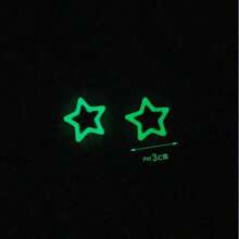 10/20 Stück leuchtende Stern Haarspangen Frauen Mädchen Haarclips Leuchten fluoreszierend Haarklammern für Pony, Partyfavors, Konzert Accessoires, Klauenclips, Haarklammern, Haarspangen