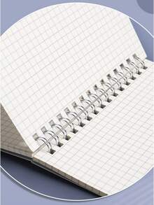 螺旋网格笔记本、顶线安装笔记本、网格笔记本、速记笔记本、记事本、适合素描的网格纸、绘图办公用品、网格笔记本、高中、大学、学习笔记本、网格纸、学校用品、返校