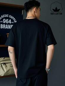 Men T-Shirts - Black - View 2