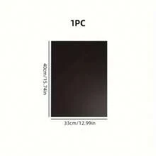 耐高温 1/5/10 件烧烤垫套装 - 不粘、可重复使用、易清洁、户外烧烤垫 - 适用于电烤箱、燃气烤箱、烤面包机、烤架、加厚烤垫、厨房工具、材料、耐高温一体式户外露营烧烤垫套装黑色玻璃纤维垫