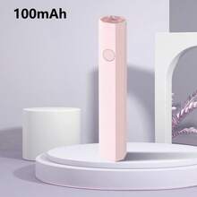 1 PIEZA Lámpara de uñas portátil UV, Mini lámpara de uñas, Lámpara de uñas LED portátil, Secador de uñas inalámbrico con carga USB para un curado rápido, Luz recta de carga rosa para uñas, Lámpara pequeña y portátil de batería para cocción de esmalte de uñas, Lámpara de fototerapia de mano - Multicolor - Ver 15