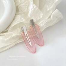 10 Stück/Set Niedliche schmerzlose dekorative Haarspangen für Damen, unsichtbare Haarklammern für Pony, Barrettes, Haarspangen, Alligator Haarklammern