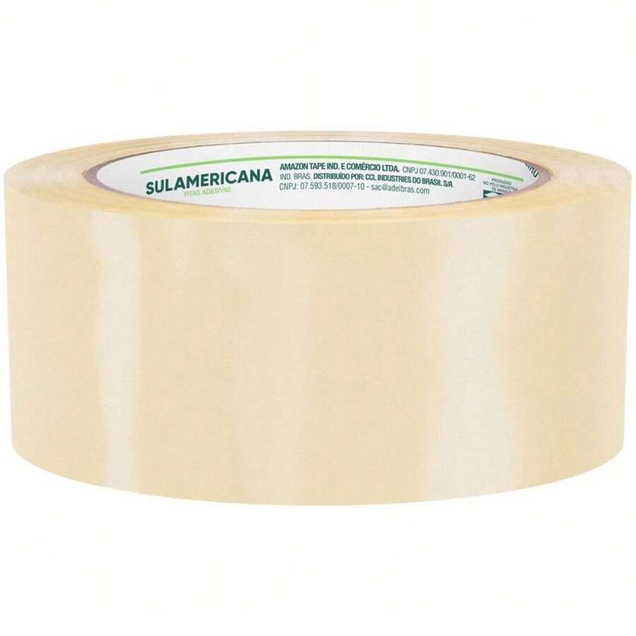 FITA PARA EMPACOTAMENTO SULAMERICANA PP 48MM X 100M TRANSPARENTE CAIXA COM 72