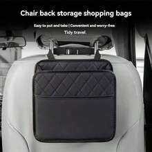 PC Back Seat Car Organizer And Storage, Car Seat Back Hanging Bag Car Document Holder, Multi-Pocket Bottle Bag Storage Box - Keep Your Car Organized And Clean