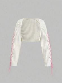 New Summer Classic Simple Cardigan, Versatile - White - View 3