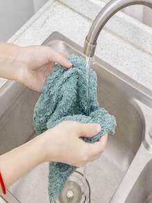 1 pieza Funda multifuncional para escoba y trapeador, de microfibra súper absorbente y reutilizable para limpieza del hogar (color aleatorio, se envían modelos nuevos y antiguos al azar)