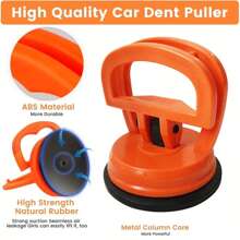 2 buc instrumente de reparare a zgârieturilor caroseriei auto, 1 mic și 1 mare, aspirație puternică, instrument de extragere a zgârieturilor pentru portiera mașinii, instrument de îndepărtare a zgârieturilor cu aderență ridicată, potrivit pentru demontarea plafonului integrat și multe altele