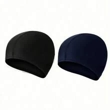 1pc Breathable Stretch Swim Cap With Non-Slip Design And Ear Protection Waterproof Swimming Cap For Men And Women - Ear Protection And Perfect For Long Curly Hair - Ideal For Adult Training Colors Silicone Swimming Caps