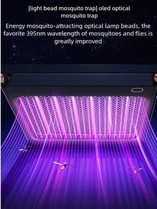 OBOVAY Electric Insect Killer Portable Electric Bug Zapper Wall Mounted Fly Eliminator For Reducing Flying Insects, USB Powered - Multicolor - View 2