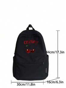 Large Capacity Women's Leisure Backpack, Outdoor Waterproof Backpack, Student Backpack, Shopping And Shopping Backpack, School Backpack - Black - View 8