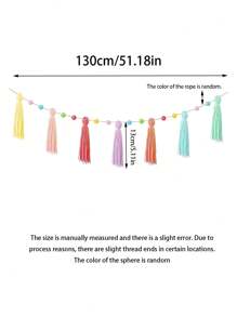 3pcs-Rainbow Tassel Garland, Colorful Boho Garland Rainbow Pom Pom Tassel, Colorful Tassel Banner Decor Wall Hanging Home Decor Bohemian Tassel Garland Classroom Colorful Tassel Garland Banner Decoration Wall For Wedding Birthday Shower Party Supplies Room Decor Decoration,Home Decor ,Room Decor,Wall Decor Gifts Graduation,