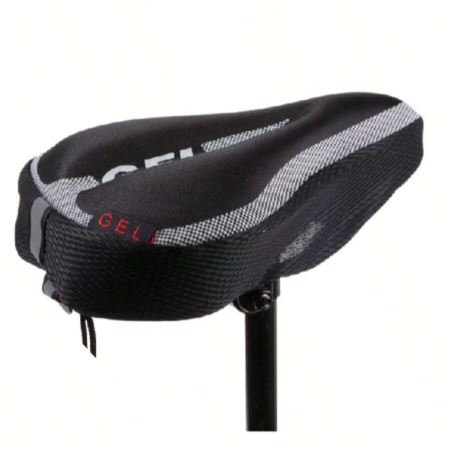 1件 自行車坐墊套 海綿矽膠舒適加厚軟海綿 單車配件騎行座椅套 - C - 查看 1