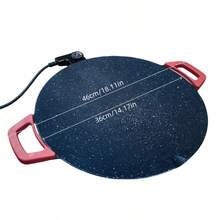 Home Multifunctional Medical Stone Non-Stick Electric Grill Pan, Red Handle, Five-Speed Temperature Control, Fast Heating And Easy-To-Clean Korean Electric Grill, You Can Grill Delicious Barbecue At Home - 美規B型插(110-127V) - 查看 7