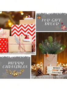 14 قطعة من ديكورات عيد الميلاد - أغصان توت وردية لامعة، أغصان صنوبر لامعة، زينة شجرة عيد الميلاد الاصطناعية، إكليل عيد الميلاد DIY، أعمال يدوية، ديكور المنزل والأعياد، وردي، أزهار اصطناعية متعددة الألوان لعيد الميلاد، ديكورات عيد الميلاد، ديكور المنزل في عيد الميلاد، هدايا عيد الميلاد، زينة شجرة عيد الميلاد (فضي)