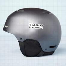 3-Inch "In Da Clerb We All Stressed Sticker, Perfect For Adding Humor To Your Workspace! Ideal For Personalizing Notebooks, Planners, And Office Decor. Great For Professionals, Students, And Anyone Who Enjoys Relatable Quotes. Categories: Humorous Stickers, Meme Stickers, Motivational Art, Office Decor." - 3inch/7.62cm - View 5