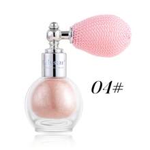 Julystar 6 Color Highlight Spray Powder, Glitter Fine, Natural Highlighting, Stage, Party Theme, Body Collarbone Embellishment - Multicolor - View 14