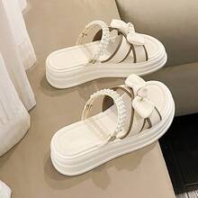 Women Athletic & Outdoor Sandals & Slides - 白色 - 查看 4