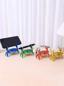 1pc Crab Shaped Art Decoration, Cartoon Animal Shaped Multifunction Decorative Object Home Decoration Best Gifts Birthday Graduation - Đỏ - Xem 4