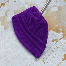 1 pieza Funda multifuncional para escoba y trapeador, de microfibra súper absorbente y reutilizable para limpieza del hogar (color aleatorio, se envían modelos nuevos y antiguos al azar)
