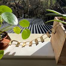 Kreative Feenbrücke, 8-stufige Holz Feengarten Brücke und Leiter, ländlicher Stil Mini-Treppe, Hof Feengarten Mikrolandschaft Anordnung, Topfpflanzendekoration, Holzhandwerk, geeignet für Innen-/Außendekoration, robustes Mikrolandschafts-Zubehör, ideale Wahl für Gartenliebhaber, perfektes Geschenk für Verwandte und Freunde