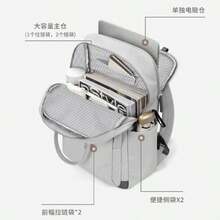 时尚女包，商务简约笔记本电脑背包，日常工作、购物、旅行背包 - 彩色 - 查看 3