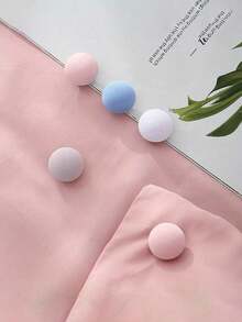 10pcs Multi-Color Convenient Quilt Holder, Convenient And Easy To Use, Practical For Duvet Covers, Anti Slip Buttons, Non Slip Sheets, Needle Free Safety Invisible, Suitable For Sofas, Bedrooms, Balconies,