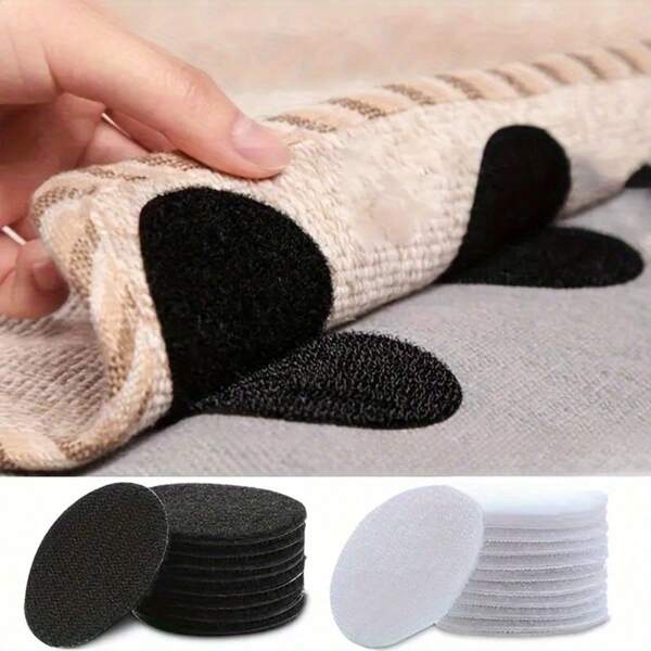 Autocollants rapides à forte adhérence, griffoir de tapis antidérapant avec dos adhésif pour un placement sécurisé sur le lit, le canapé ou le tapis - matériau en plastique durable, organisation de la maison | autocollants décoratifs | adhésif en plastique