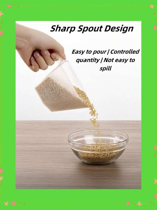 Transparent Double-Scale Measuring Cup And Spoon, 250ml, Spoon Cup, Food Plastic Measuring Spoon, Kitchen Baking Daily Tool, Science And Education Measuring Cup