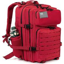 25L/45L Tactical Backpack For Men And Women Pack Bag Small School Rucksack With Bottle Holder Camping Equipment Hiking Backpacks Super Value Durable Canvas