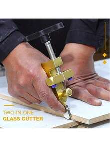 2 In 1 High Strength Portable Ceramic Tile Glass Cutter Opener, Ntegrated Handheld Boundary Home Glass Cutter Tile Glass Tile Cuttter With 3 Tungsten Steel Blade, 2-In-1 Manual Tile Cutter Tool With Breaking Pliers, Glass Cutter Hand Tool For 3-15mm Ceramic Tiles, Glass, Mirror, Home DIY Tool Kit - Multicolor - View 11