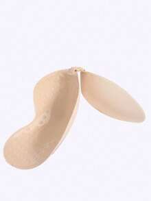 Reusable Seamless Front Closure Silicone Invisible Push Up Bra, Breathable Skin-Friendly, Suitable For A-D Cup, Low-Cut Backless Dresses - Multicolor - View 3