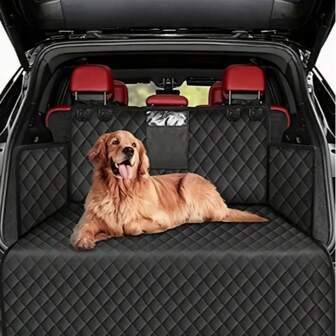 Pet Car Seat Cover, Cargo Liner, Trunk Mat - Scratch Resistant, Wear-Resistant, Easy Installation, Suitable For Luggage And Cargo Organization, Essential Car Protection Accessory, Applicable For All Seasons