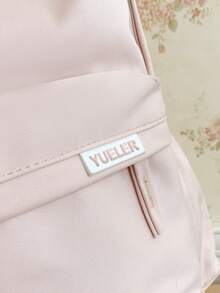 Solid Color Large Capacity Women's Backpack, Suitable For Teenagers, High School Students, College Students, Graduates, Backpacks, Back To School, Graduation Season, And Student Gifts. Essential Spring Outing Backpack For Junior High School Students, Campus Backpack, University Style - Multicolor - View 10