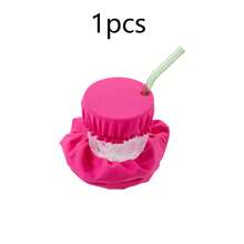 1/3/5/8pcs Nightclub Anti-Drugging Cup Lids, Bar Anti-Spiking Scrunchie Cup Covers, Nightclub Anti-Drugging Devices, Cute Sealed Coffee Cup Lids, Suitable For Bars, Clubs - Multicolor - View 17