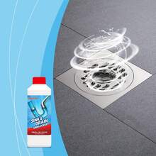 Drain Clearing Powder, For Unclogging Bathroom And Kitchen Drains, Dissolves Blockages, Removes Odors, Cleaning Agent
