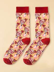 1/3/5 Pairs Solid Color Versatile Socks, Breathable, Comfortable, Absorbent Short Socks Suitable For Daily Wear, Sports, Office, Casual Style, All Seasons Valentines