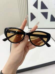 1 件女士多边形时尚个性化派对时尚眼镜，适合海滩、户外、摄影