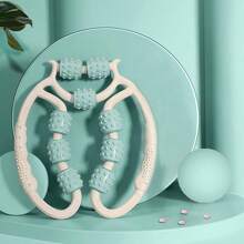 9-Roller Massager Ring, Muscle Deep Relaxation Roller Wheel For Leg Slimming, Yoga, Calf Massage