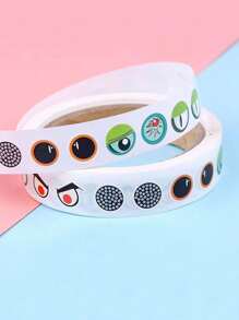 1000pcs Self Adhesive Art Eye Decoration Sticker, Eye Self-Adhesive Paper For Handmade Paper-Cut, Doll Decoration Crafts Toys And Home Decoration