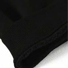 Men's Sweatshirt And Sweatpants Set - BLACK / BLACK - View 3