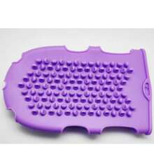 1 Silicone Massage Glove - Hypoallergenic Meridian Brush, Full Body Exfoliating Spa Brush, Manual Bath Brush For Skin Regeneration Without Battery