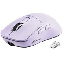 ATTACK SHARK X3 Wireless Gaming Mouse, 49g Ergonomic Design, 3-In-1 Connection, PAW3395 26000 DPI Optical Sensor, 200h Battery Life, Programmable Buttons, PC/Notebook Accessory - Purple - View 8