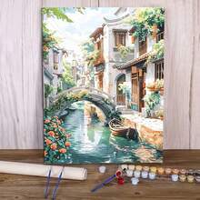 16x20 Inch Adult Digital Oil Painting Kit - Canvas, Acrylic Paint Set With Brushes, Perfect For Home Decor And Gifts For Birthday, Father's Day, Christmas, Mother's Day - Multicolor - View 14