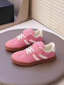 New Style Unisex Kids & Adult Casual Sneakers, Fashion & Versatile - Dusty Pink - View 7