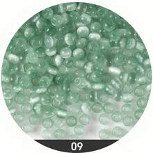 4毫米/140颗A级疗愈宝石、蛋白石珠、日光石珠、水晶石珠、合成猫眼珠、能量石、圆形散珠、半宝石水晶珠，适用于制作DIY手链项链