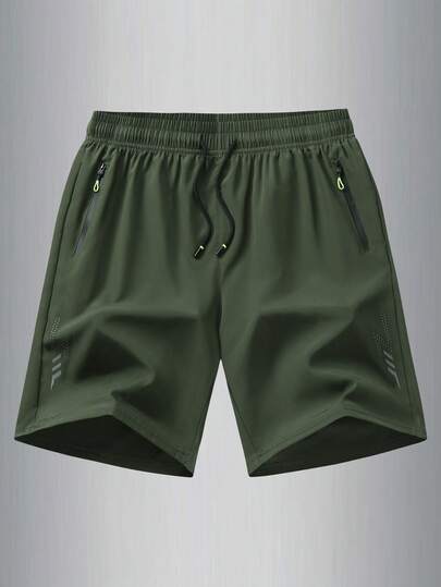 男友夏季冰丝短裤男士运动户外跑步健身锻炼百慕大短裤