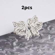 Botão de cinto borboleta ajustável, removível e sem costura, jeans ideal para mudar o tamanho da cintura, sem necessidade de costura ou pregos - Ferramenta para emagrecer a cintura